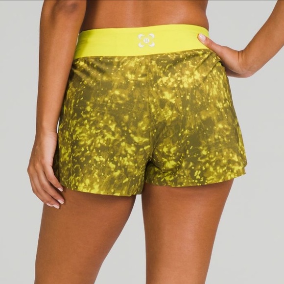 NWT Seawheeze Lululemon Find Your Pace Shorts RARE LIMITED EDITION Size 6 Sz 6 - Picture 3 of 5